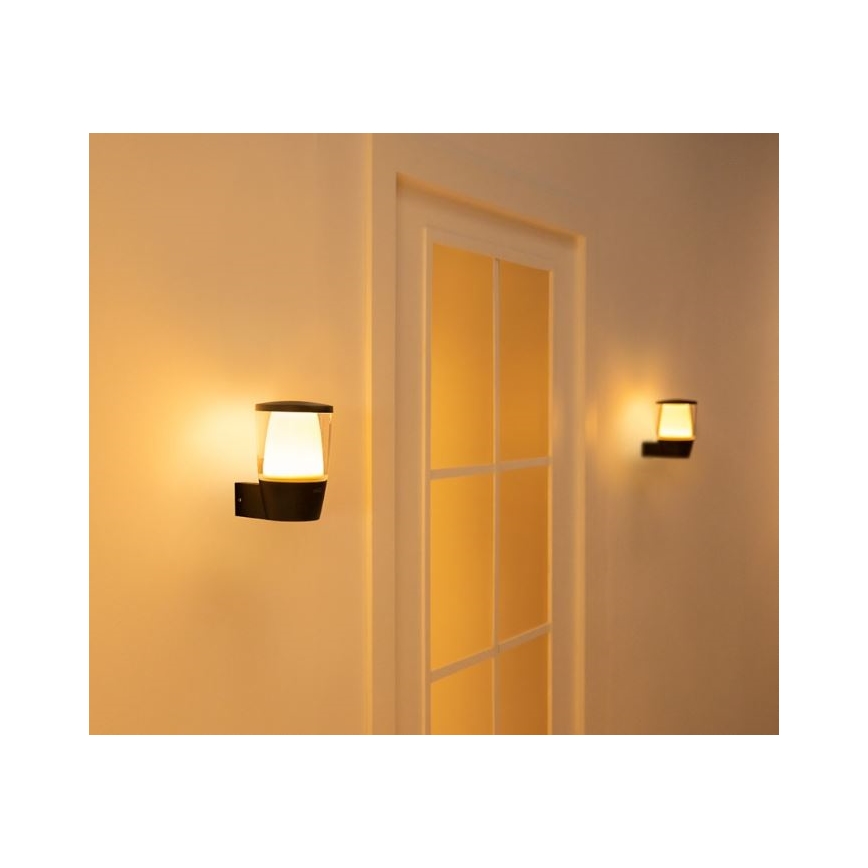 WiZ - LED RGBW Dæmpbar Udendørs væglampe ELPAS LED/8,5W/230V 2700–5000K IP44 Wi-Fi