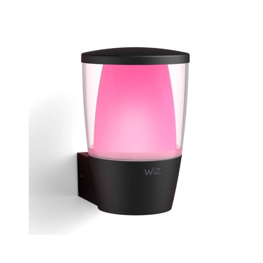 WiZ - LED RGBW Dæmpbar Udendørs væglampe ELPAS LED/8,5W/230V 2700–5000K IP44 Wi-Fi
