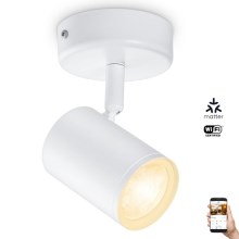 WiZ - LED spotlampe dæmpbar IMAGEO 1xGU10/4,9W/230V 2700-6500K CRI 90 Wi-Fi hvid