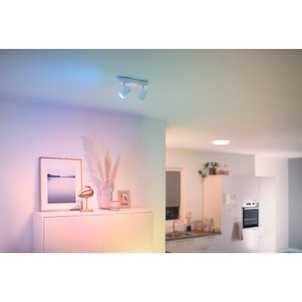 WiZ - LED spotlampe dæmpbar IMAGEO 1xGU10/4,9W/230V 2700-6500K CRI 90 Wi-Fi sort