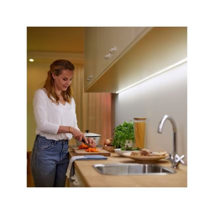 WiZ - LED strip dæmpbar RGBW-farver 1 m LED/11W/12V 2700-6500K Wi-Fi