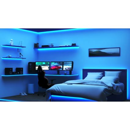 WiZ - LED strip m. RGB-farver dæmpbar 4 m LED/6,5/230V 2700-6500K Wi-Fi