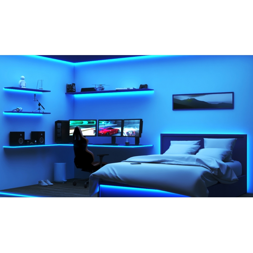 WiZ - LED strip m. RGB-farver dæmpbar 4 m LED/6,5/230V 2700-6500K Wi-Fi