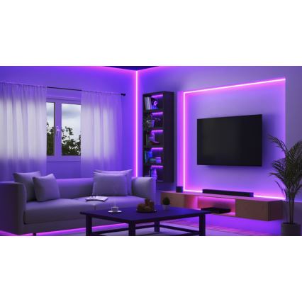 WiZ - LED strip m. RGB-farver dæmpbar 4 m LED/6,5/230V 2700-6500K Wi-Fi