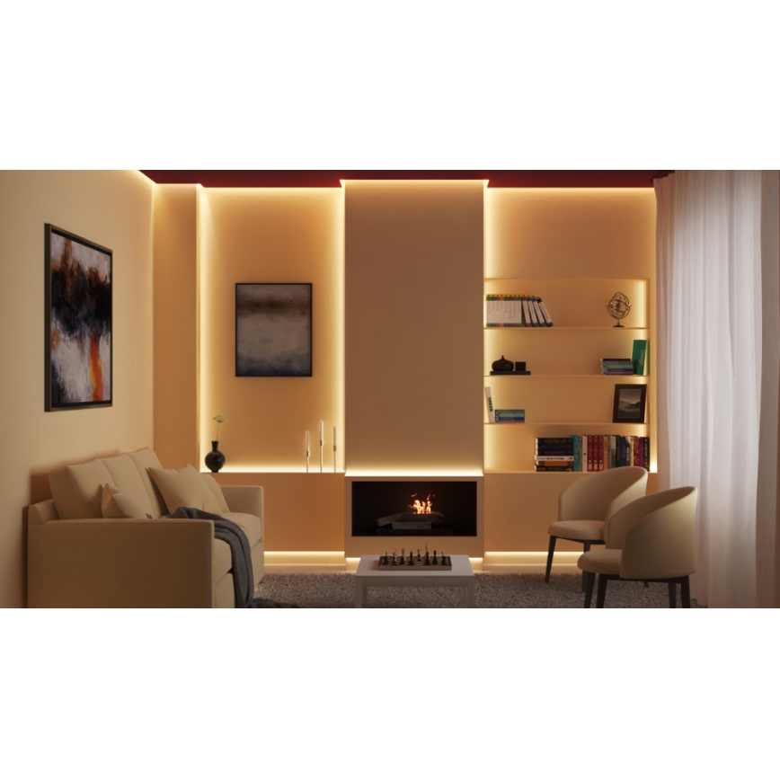 WiZ - LED strip m. RGB-farver dæmpbar 4 m LED/6,5/230V 2700-6500K Wi-Fi