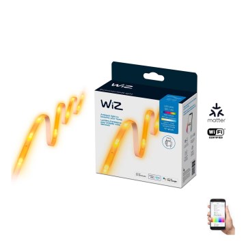 WiZ - LED strip m. RGBW-farver dæmpbar 4 m LED/13W/230V 2700-6500K Wi-Fi