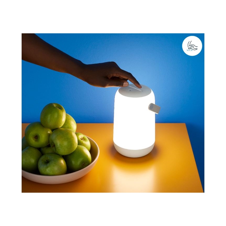 WiZ - Dæmpbar, bærbar RGBW LED-lampe MOBILE LED/13,5W/5V 2200-6500K Wi-Fi 1800 mAh