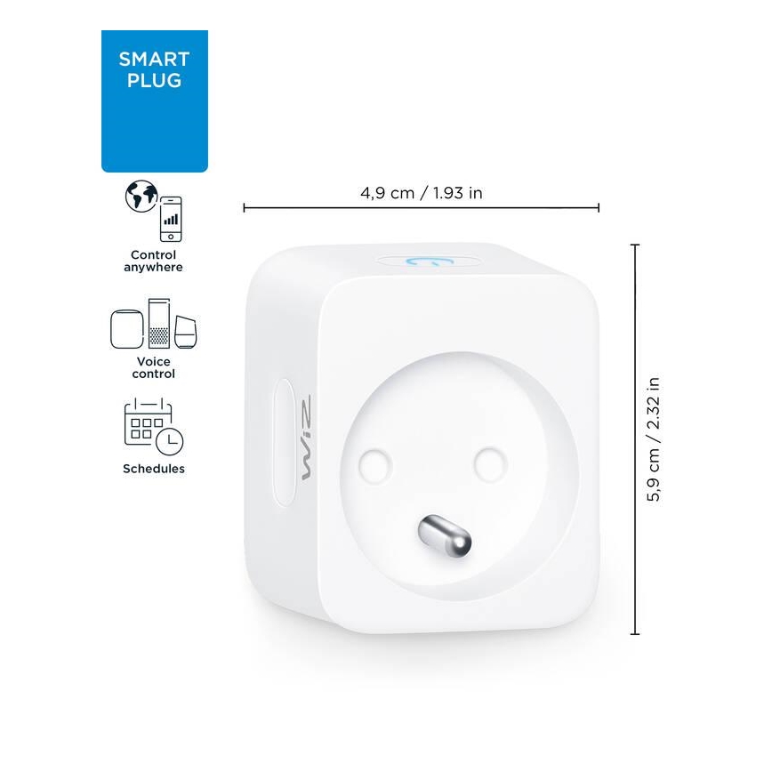 WiZ - Smart socket E 2300W Wi-Fi