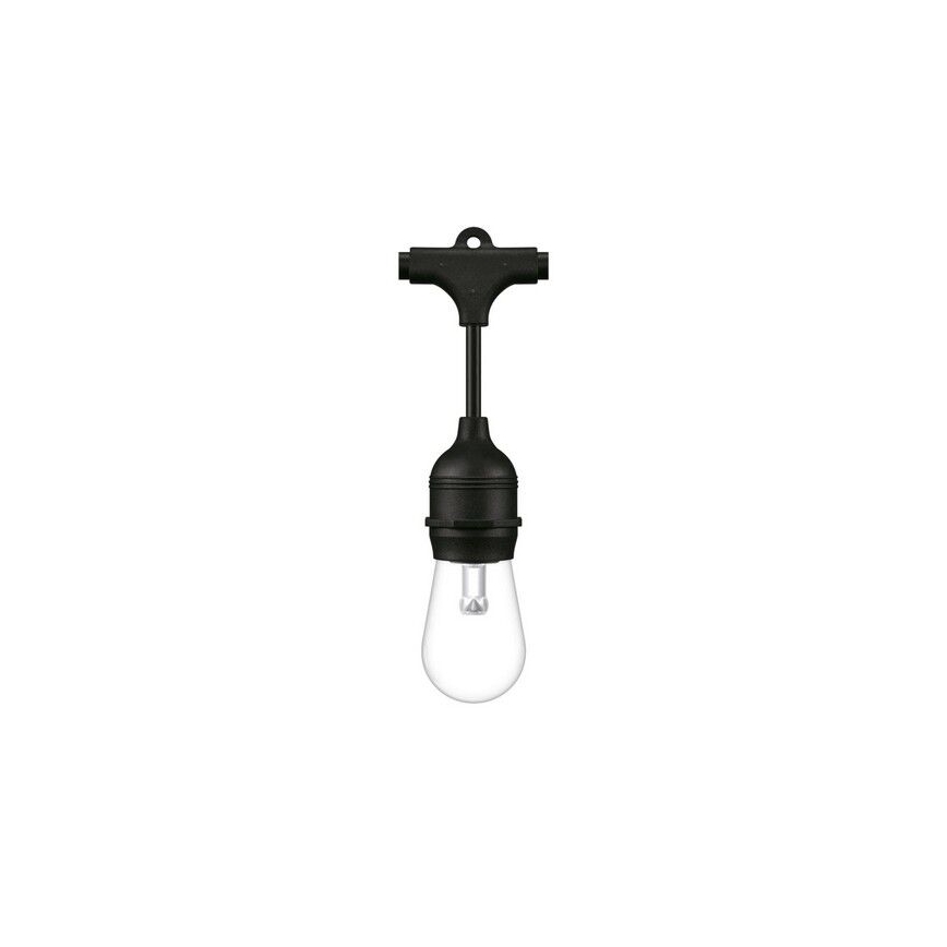 WiZ - Udendørs LED lyskæde RGBW-farver 12xLED 14,4 m IP65 2700-5000K Wi-Fi