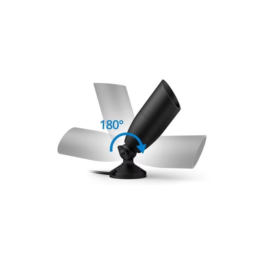 WiZ - Udendørs LED spotlight m. RGBW-farver dæmpbar SPOT LED/4W/12V 2700K-5000K IP65 Wi-Fi