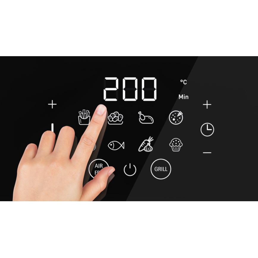 WMF - Airfryer MULTI TASTE 1550W/230V sort