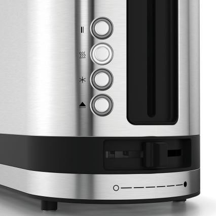 WMF - Brødrister med 2 åbninger XXL KITCHENminis 900W/230V rustfri