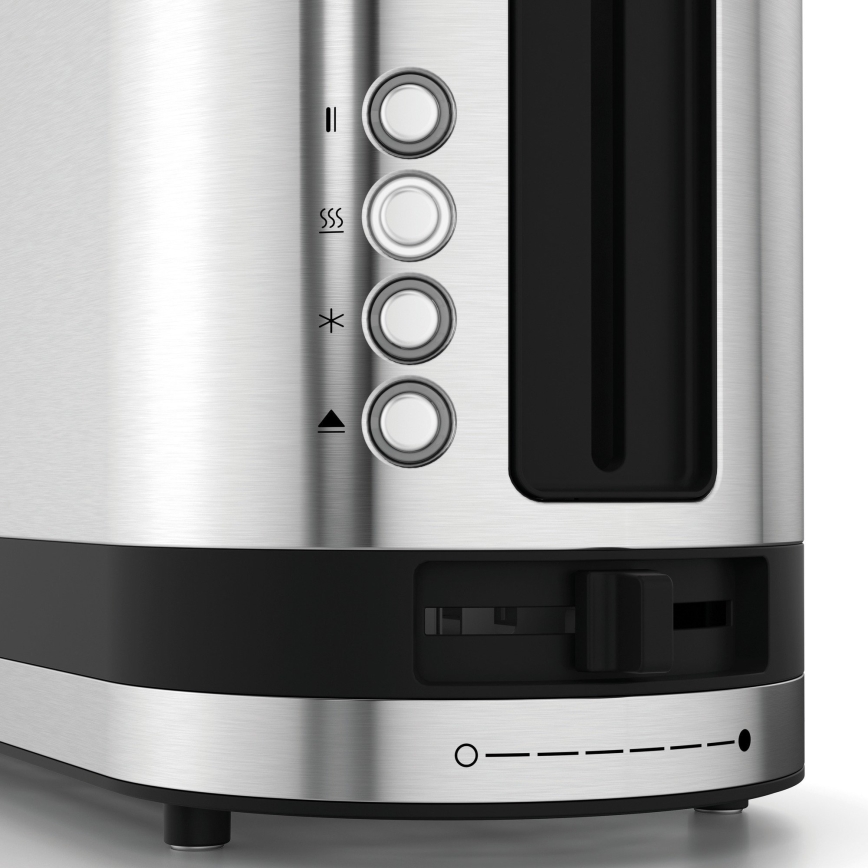 WMF - Brødrister med 2 åbninger XXL KITCHENminis 900W/230V rustfri