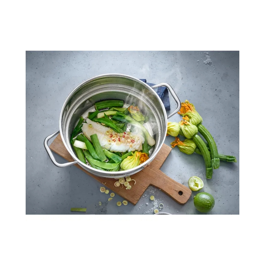 WMF - Dampindsats Ø 20 cm, rustfrit stål