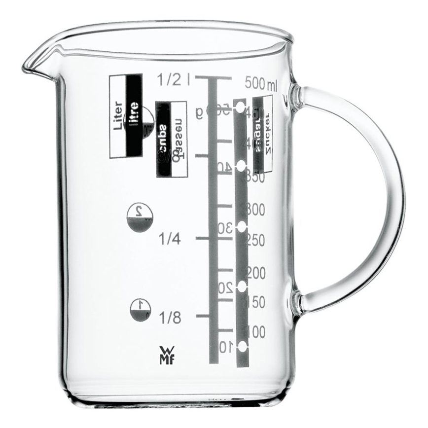WMF - GOURMET Glasmålebæger 0,5 l