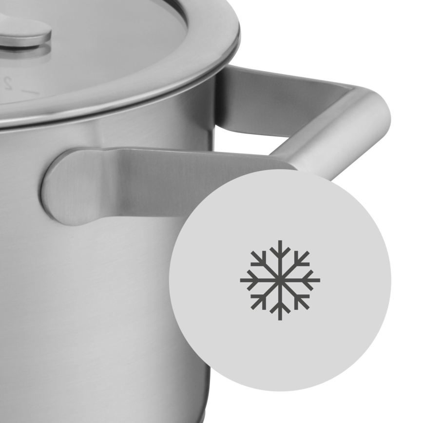 WMF - Grydesæt 5 stk. COMFORT LINE rustfri