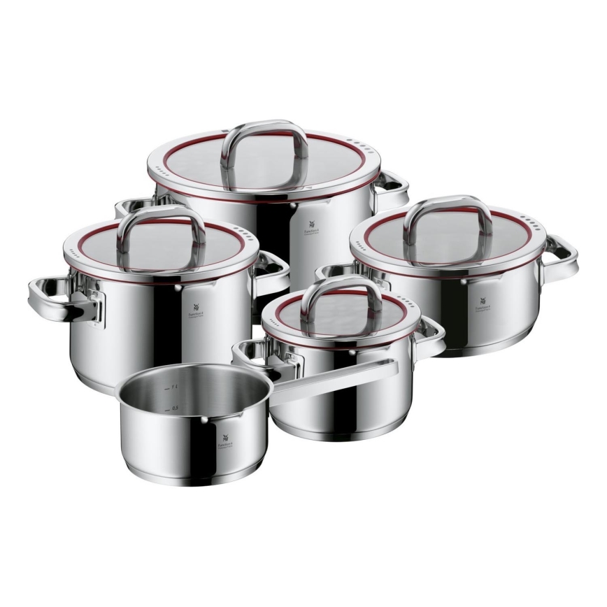 WMF - Grydesæt 5 stk. FUNCTION rustfri