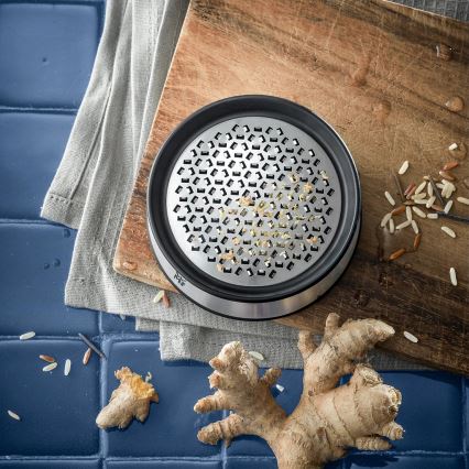 WMF - Ingefærrivejern Ø 9 cm i rustfrit stål/sort