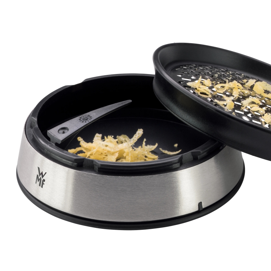 WMF - Ingefærrivejern Ø 9 cm i rustfrit stål/sort