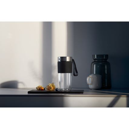 WMF - KITCHENminis rejse-smoothieblender, 50 W / 7,4 V, 1200 mAh, rustfrit stål