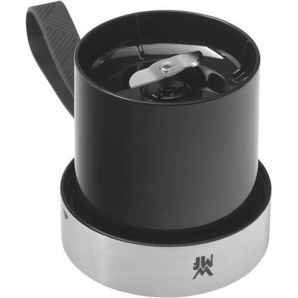 WMF - KITCHENminis rejse-smoothieblender, 50 W / 7,4 V, 1200 mAh, rustfrit stål