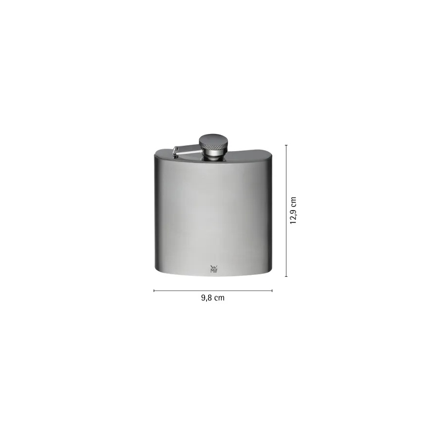 WMF - MANHATTAN sæt med lommelærke og snapsglas, 6 stk.