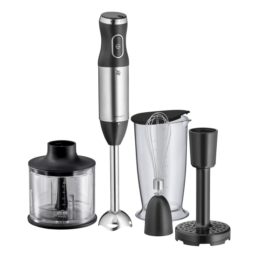 WMF - Stavblender med tilbehør 04.01.2001 KULT X 600W/230V rustfri
