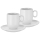 WMF - SÆT 2x Café crème-kop med underkop BARISTA 170 ml hvid