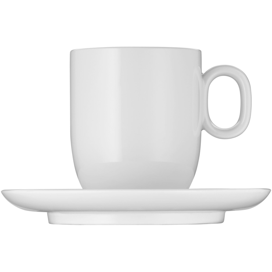 WMF - SÆT 2x Café crème-kop med underkop BARISTA 170 ml hvid