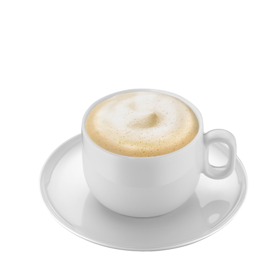 WMF - SÆT 2x Cappuccinokop med underkop BARISTA 160 ml hvid