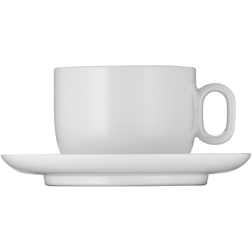 WMF - SÆT 2x Cappuccinokop med underkop BARISTA 160 ml hvid