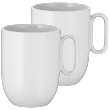 WMF - SÆT 2x Kaffekop BARISTA 380 ml hvid