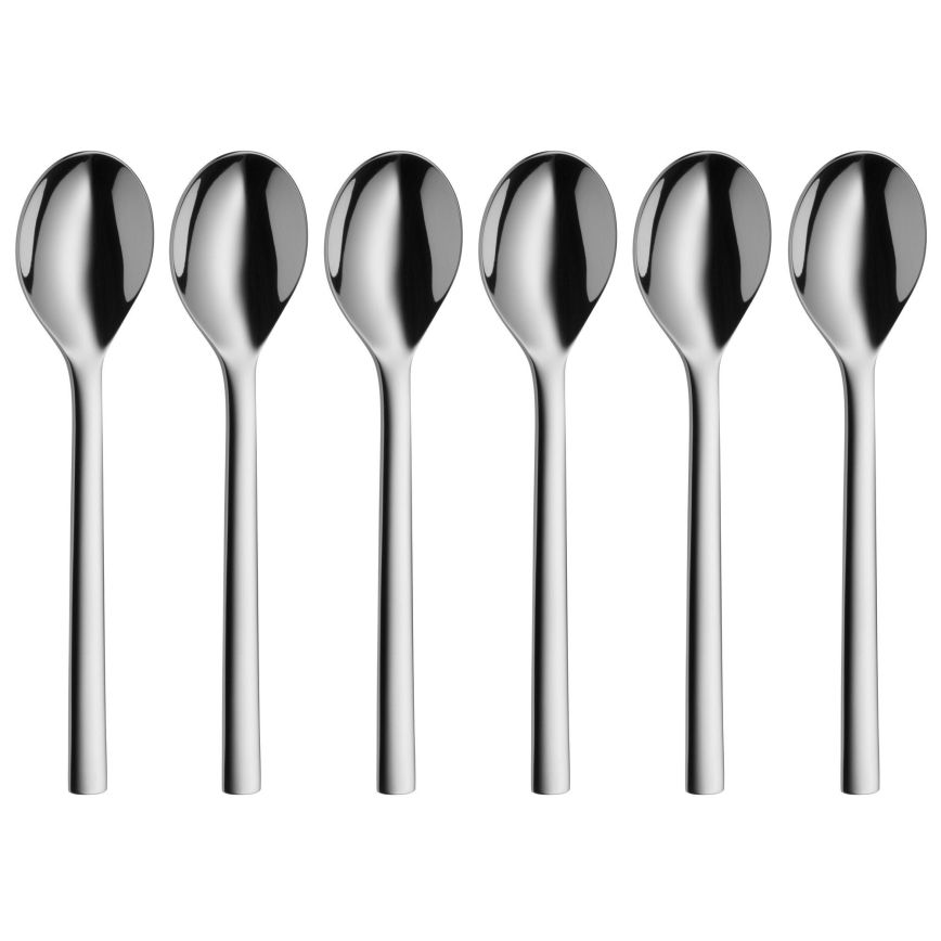 WMF - SÆT 6x Kaffeske NUOVA rustfri