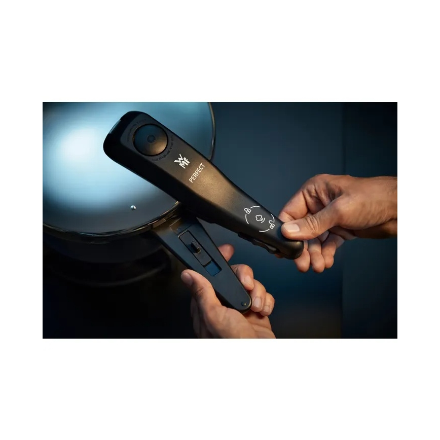 WMF - Sæt med trykkogere 6,5 l + 3 l PERFECT i rustfrit stål