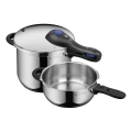 WMF - Trykkogere 6,5 l + 3 l PERFECT PLUS rustfri