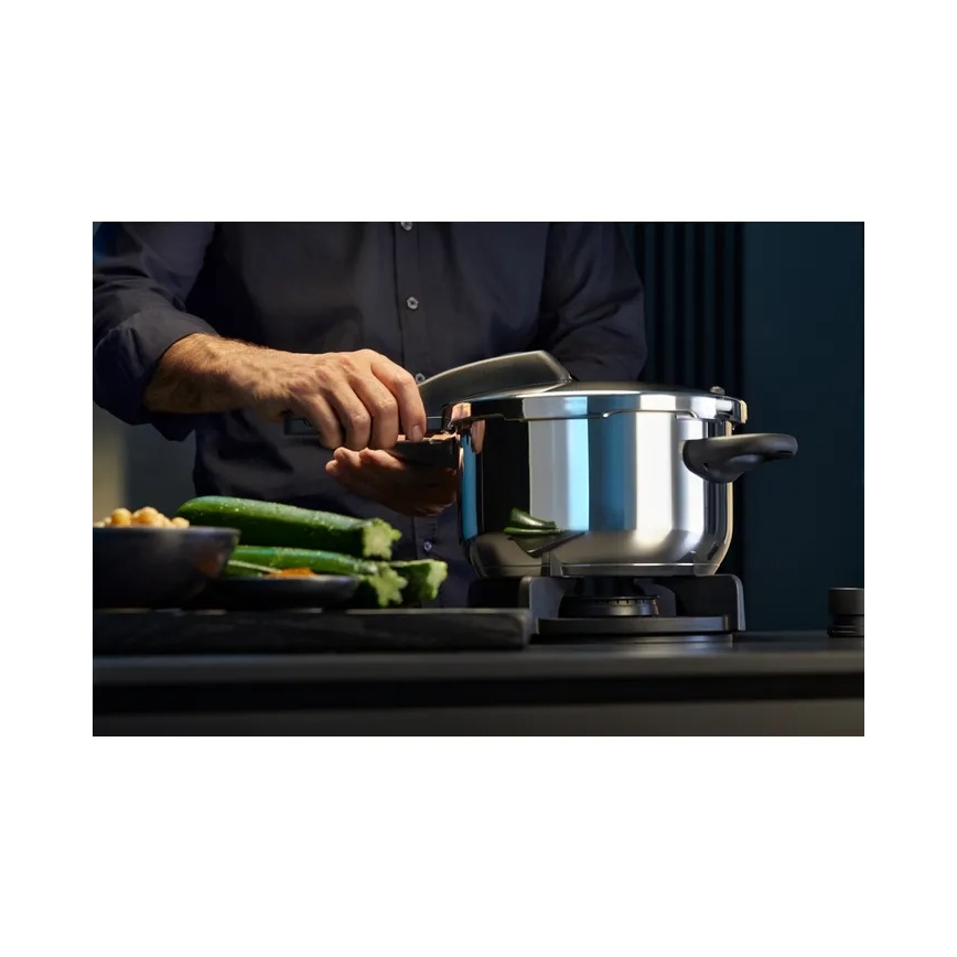 WMF - Trykkogersæt 8,5 l + 4,5 l PERFECT rustfrit stål
