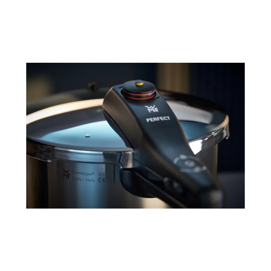 WMF - Trykkogersæt 8,5 l + 4,5 l PERFECT rustfrit stål