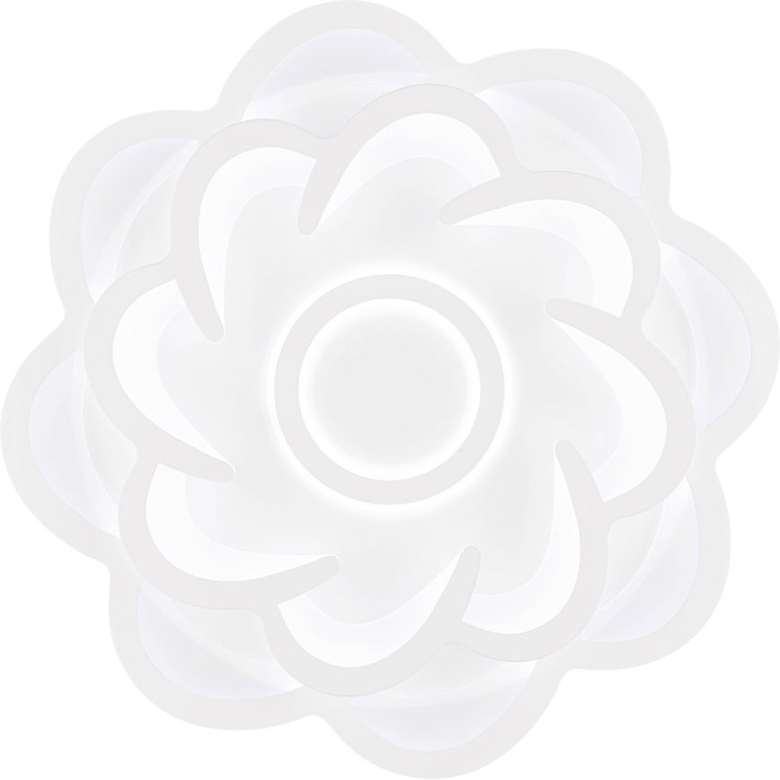 Wofi 11213 - LED loftlampe dæmpbar ICA LED/52W/230V 2700-5500K + fjernbetjening