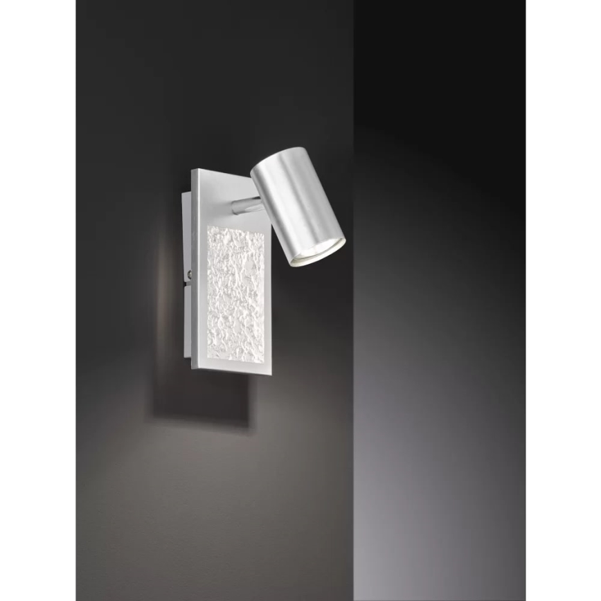 Wofi 11589 - LED Væglampe med spot BALI 1xGU10/5W/230V + LED/6W/230V