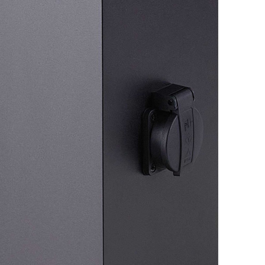 Wofi 12234 - LED udendørslampe med udtag FILIA LED/8,5W/230V IP54 80 cm SCHUKO