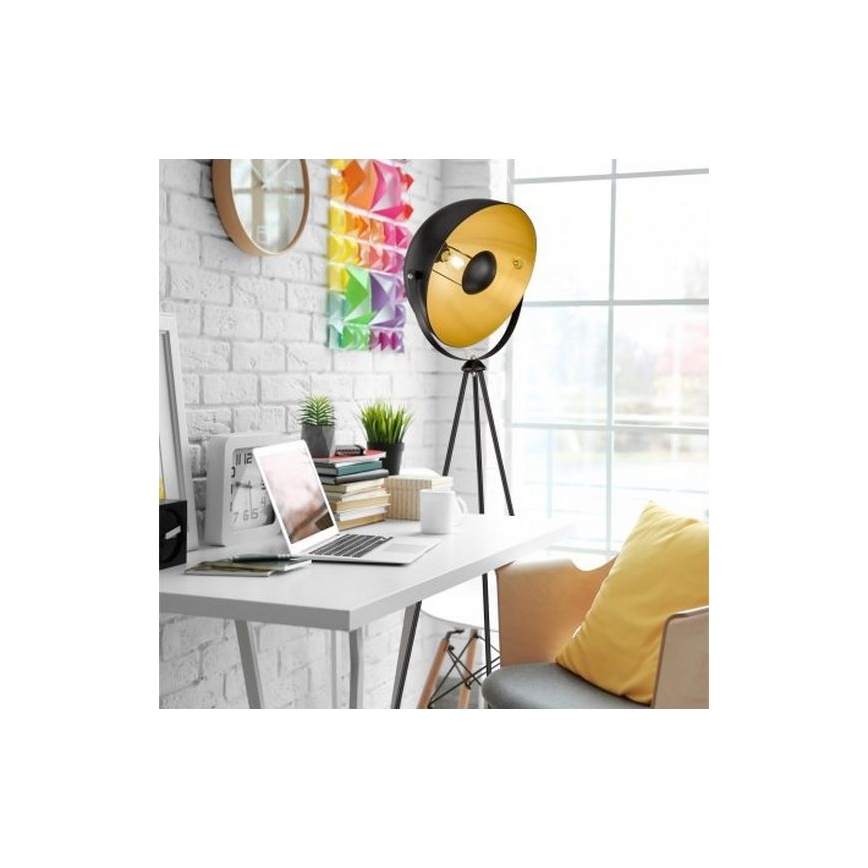 Wofi 3019.01.10.7000 - Gulvlampe MONA 1xE27/40W/230V