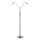 Wofi 307102640000 - LED gulvlampe dæmpbar NOIS 2xLED/5W/230V
