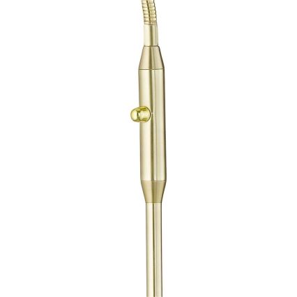 Wofi 3321.01.32.6000 - LED gulvlampe dæmpbar CORY LED/8W/230V messing