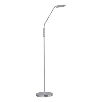 Wofi 3321.01.54.6000 - LED gulvlampe dæmpbar CORY LED/8W/230V krom