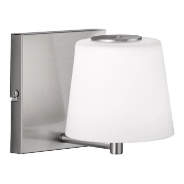 Wofi 4015.01.64.9000 - LED Dæmpbar Væglampe GENK LED/2W/5V 2500 mAh