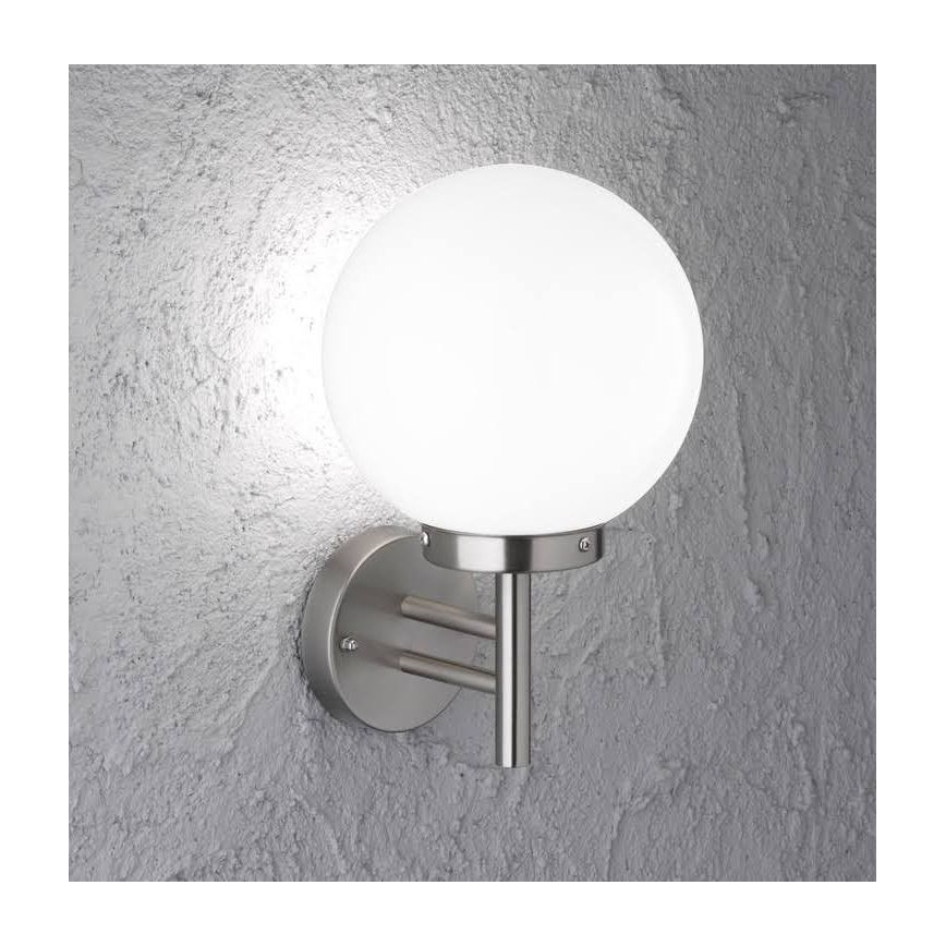 Wofi 4033.01.97.7000 - Udendørs væglampe REMO 1xE27/60W/230V IP44