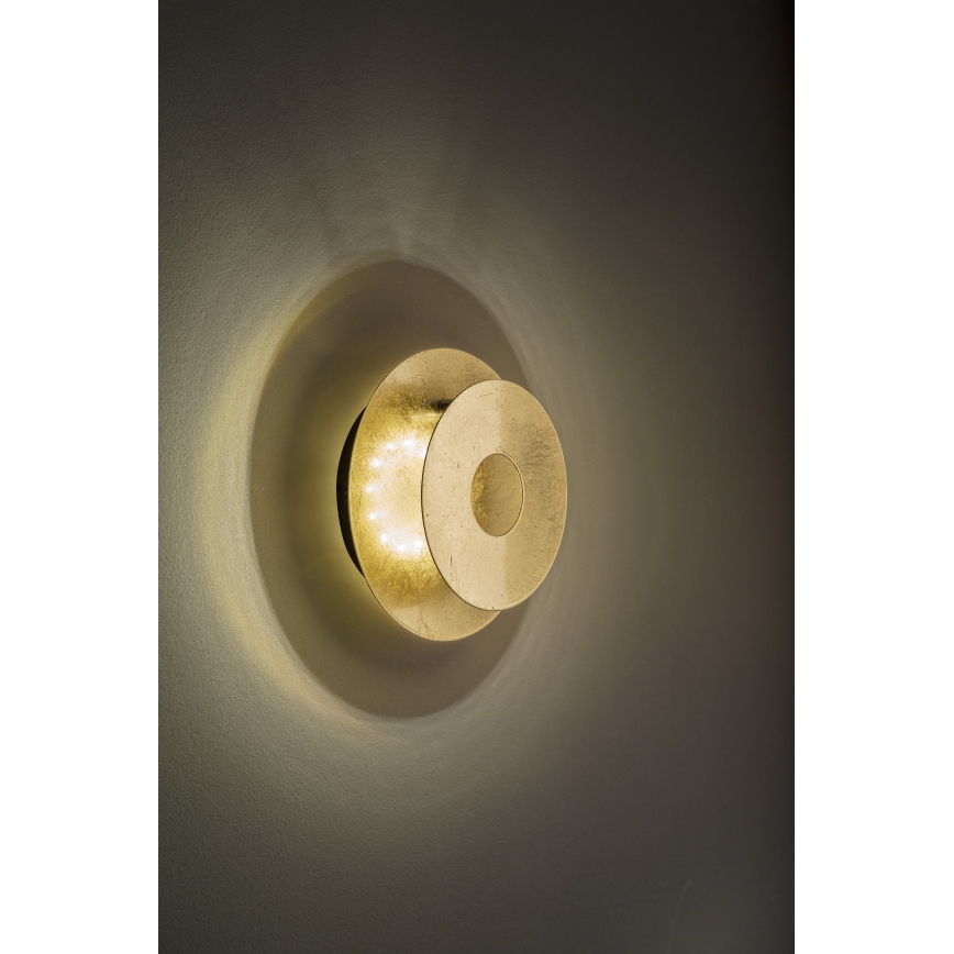 Wofi 4048-101R - LED væglampe BAYONNE LED/6,5W/230V guldfarvet