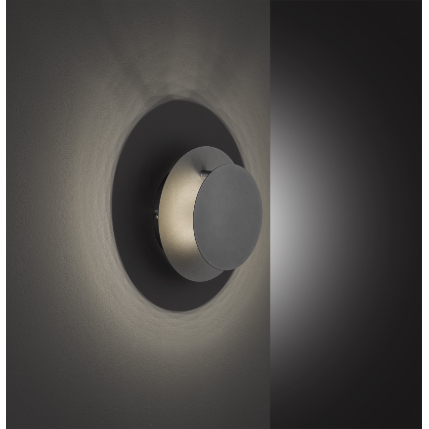 Wofi 4048-102R - LED væglampe BAYONNE LED/6,5W/230V antracit