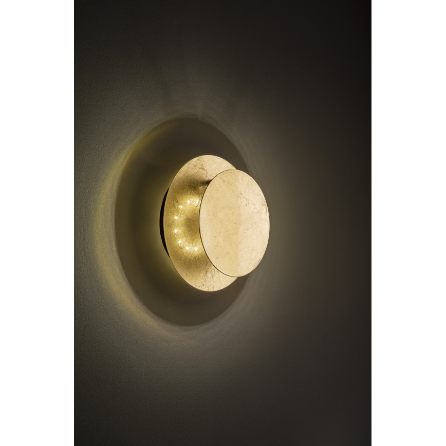 Wofi 4048-301R - LED væglampe BAYONNE LED/6,5W/230V guldfarvet
