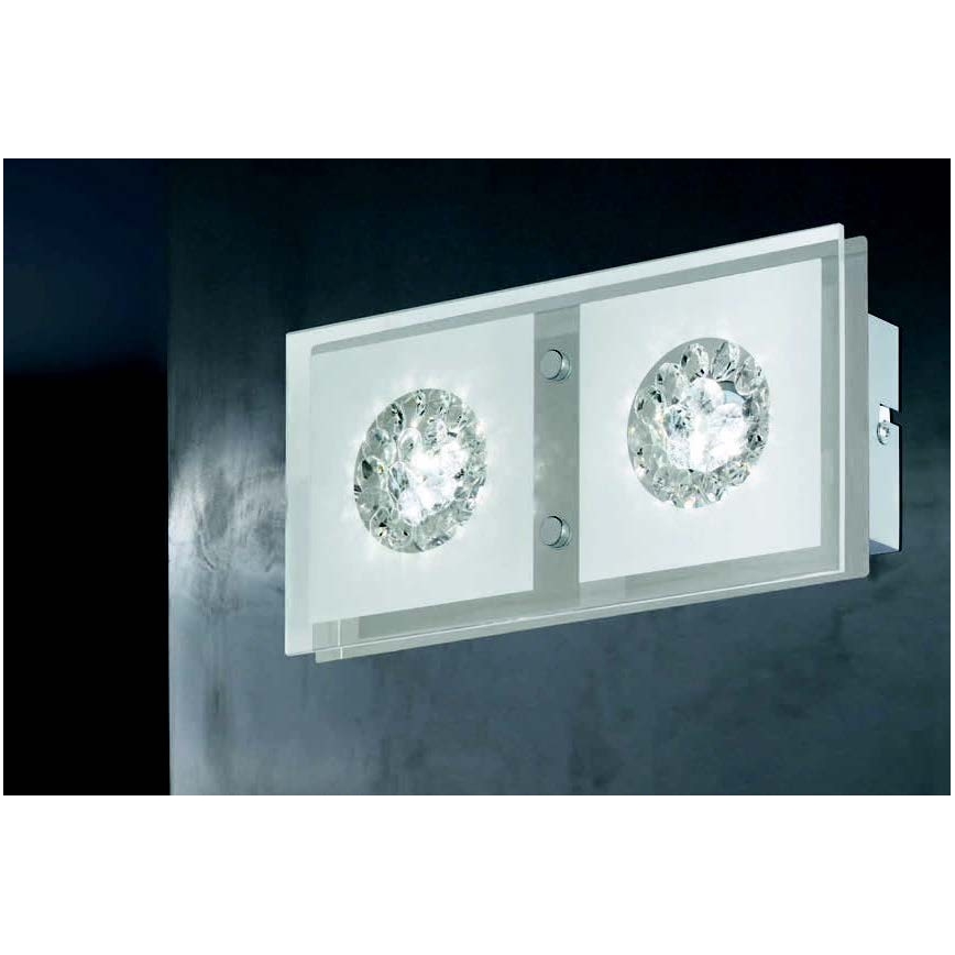 Wofi 4272.02.01.0000 - LED væglampe REIMS 2xLED/4W/230V